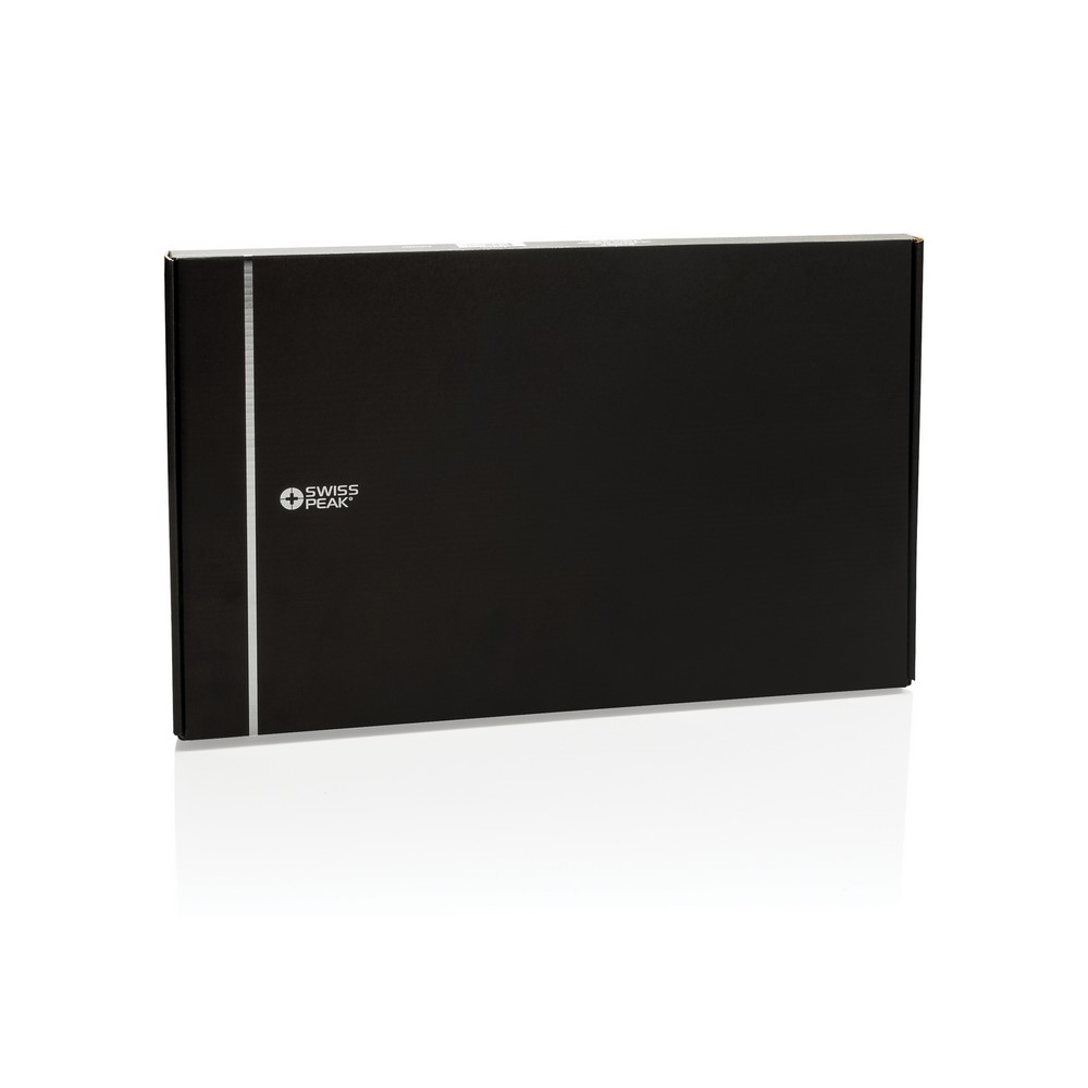 Pokrowiec na laptopa 15,6", magnetyczna ładowarka bezprzewodowa 15W Swiss Peak Czarny P309.0701 (11)