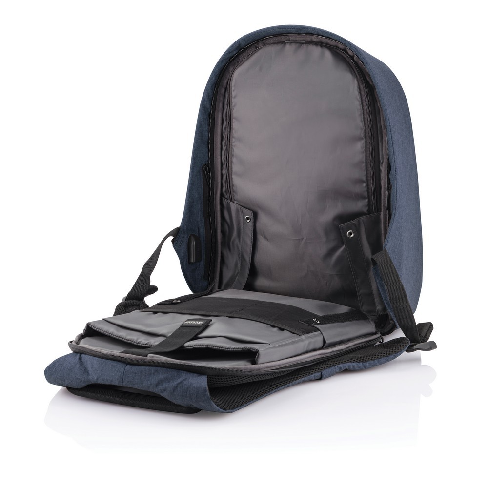 Bobby Hero XL plecak chroniący przed kieszonkowcami Niebieski P705.715 (7)
