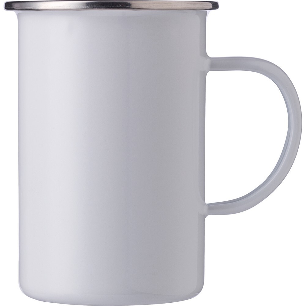 Gadżet reklamowy - Emaliowany kubek 450 ml