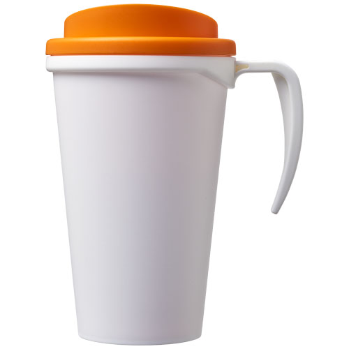 Kubek termiczny z serii Americano® Grande o pojemności 350 ml Biały-Pomarańczowy 21000405 (3)