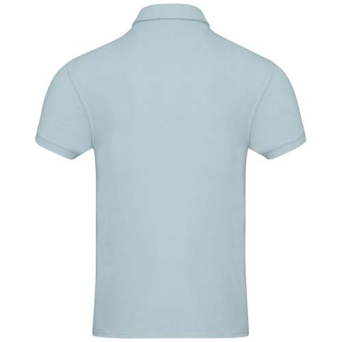 Koszulka polo Akoya, unisex, z materiału frotte z recyklingu  Chmurny błękit 37544529 (3)