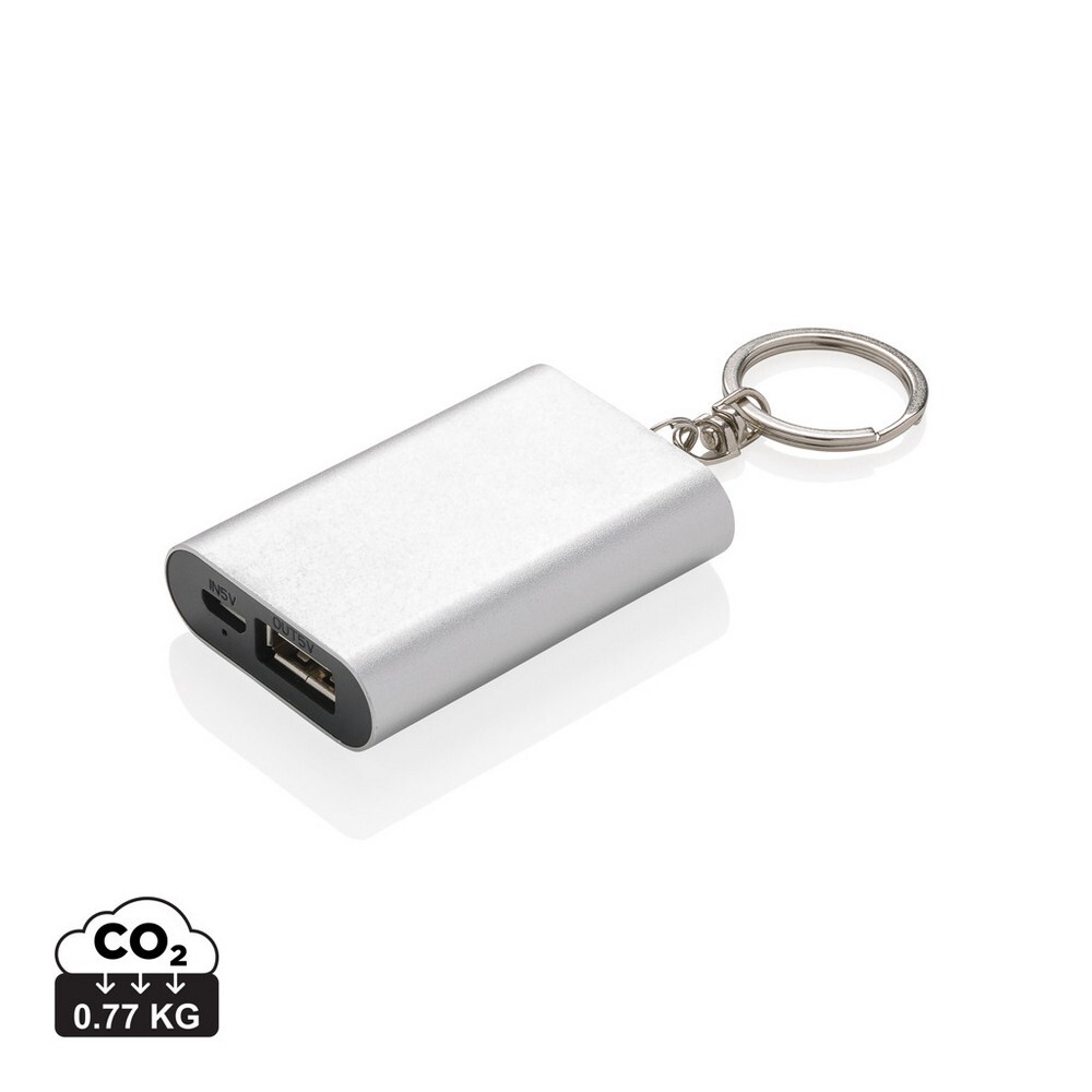 Gadżet reklamowy - Power bank 1000 mAh, brelok do kluczy