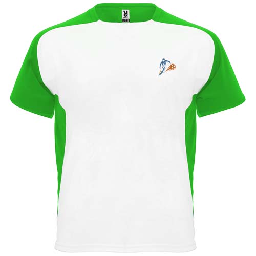 Bugatti sportowa koszulka unisex z krótkim rękawem Biały R63998W5 (1)