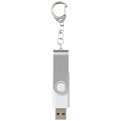 Rotate pendrive wyposażony w interfejs USB 3.0 z łańcuchem do kluczy Biały 1Z50701K (2)