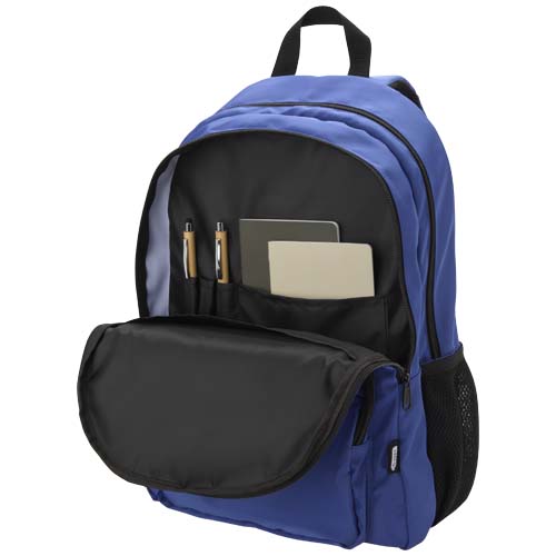 Trend Plus plecak na laptopa o przekątnej 15-cali o pojemności 20 l wykonany z materiałów z recyklingu z certyfikatem GRS Królewski niebieski 13008653 (6)