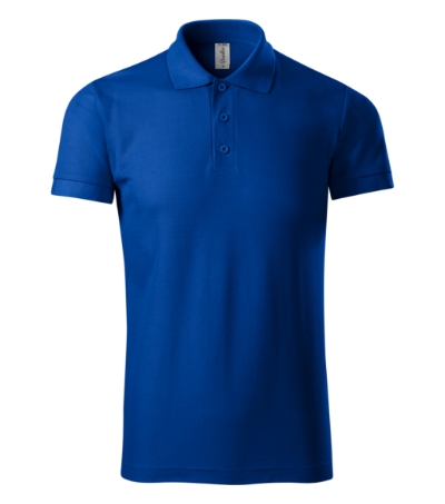Koszulka polo męska MP21 Chabrowy P21-1068697 (1)