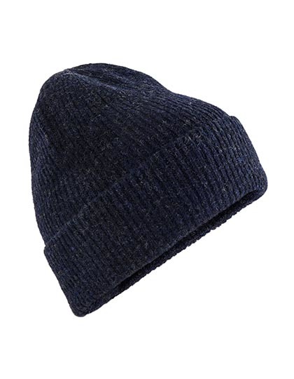 Czapka dzianinowa z domieszką wełny Navy Marl CB388-1398317 