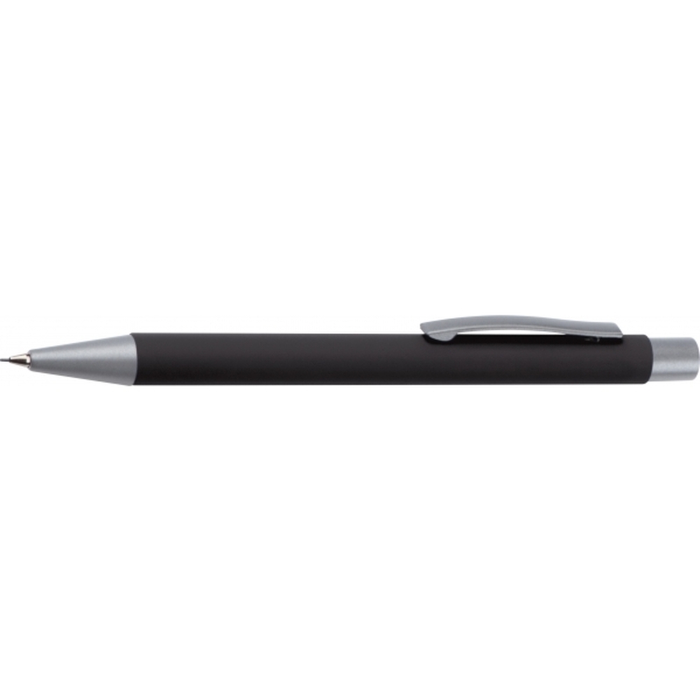 Zestaw piśmienny długopis i ołówek automatyczny soft touch UPPSALA Czarny 441003 (3)