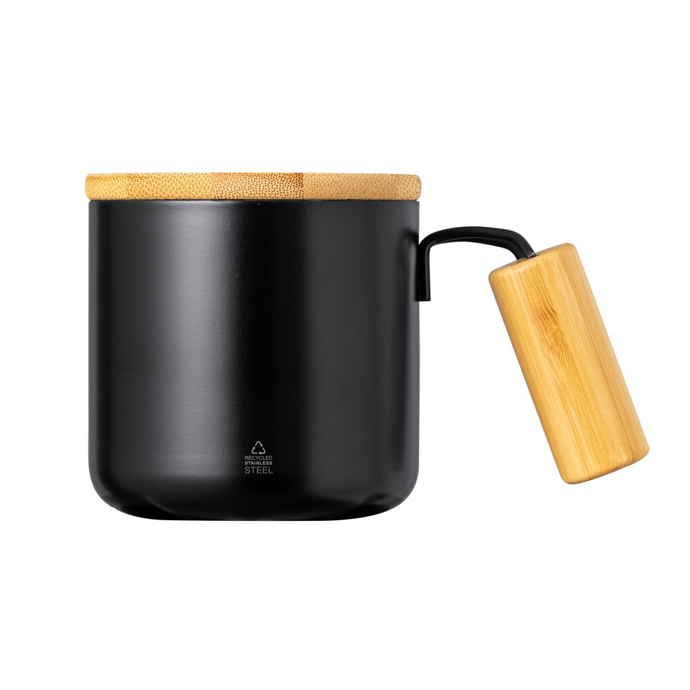 Gadżet reklamowy - Kubek termiczny 330 ml ze stali nierdzewnej z recyklingu