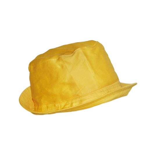 Kapelusz przeciwsloneczny z rondem Yellow C100-432644 
