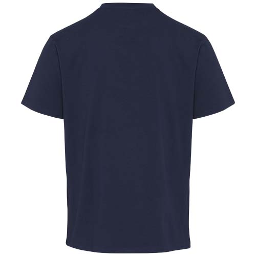 Lucas 280 g/m2 koszulka oversize unisex z bawełny organicznej z certyfikatem OCS  Granatowy 3956255A (3)