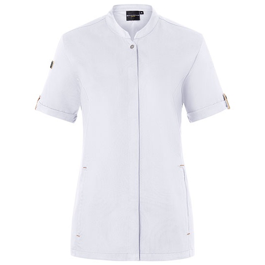 Bluza Kucharska Damska Slim Fit Oddychająca White KY135-540343 