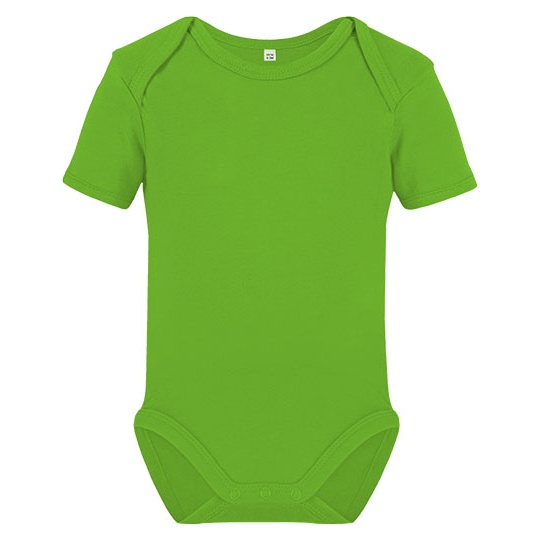 Body Niemowlęce Krótki Rękaw Bawełna Organiczna Apple Green X11120-599040 
