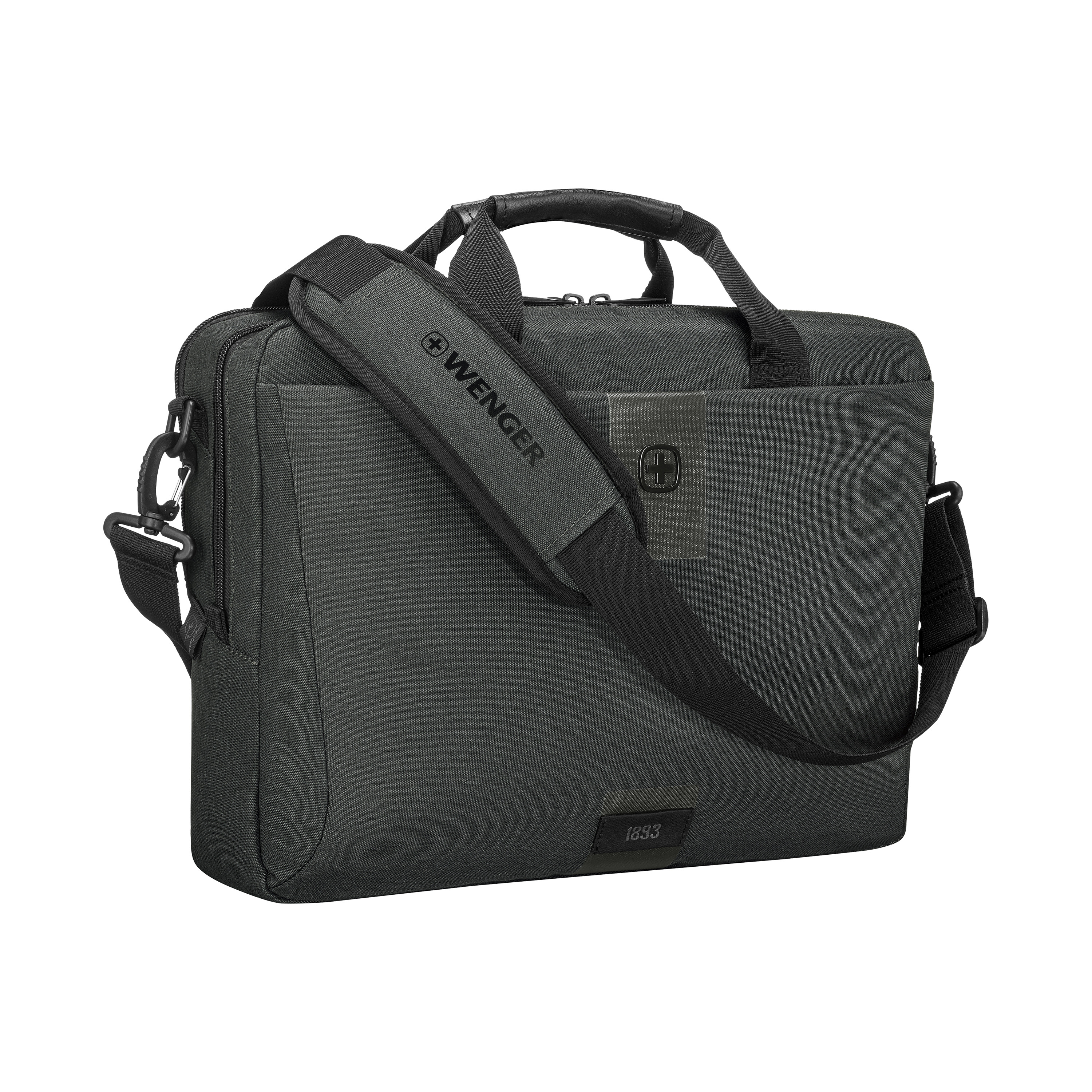 Torba na laptopa MX ECO rPET Brief 16'' Wenger Szary W61226307 (3)
