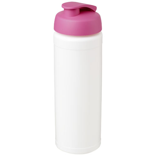 Bidon Baseline® Plus o pojemności 750 ml z wieczkiem zaciskowym i uchwytem Biały-Różowy 21007408 