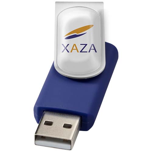 Rotate pendrive wyposażony w interfejs USB 3.0 z wypukłym nadrukiem Niebieski 1Z50991K (1)