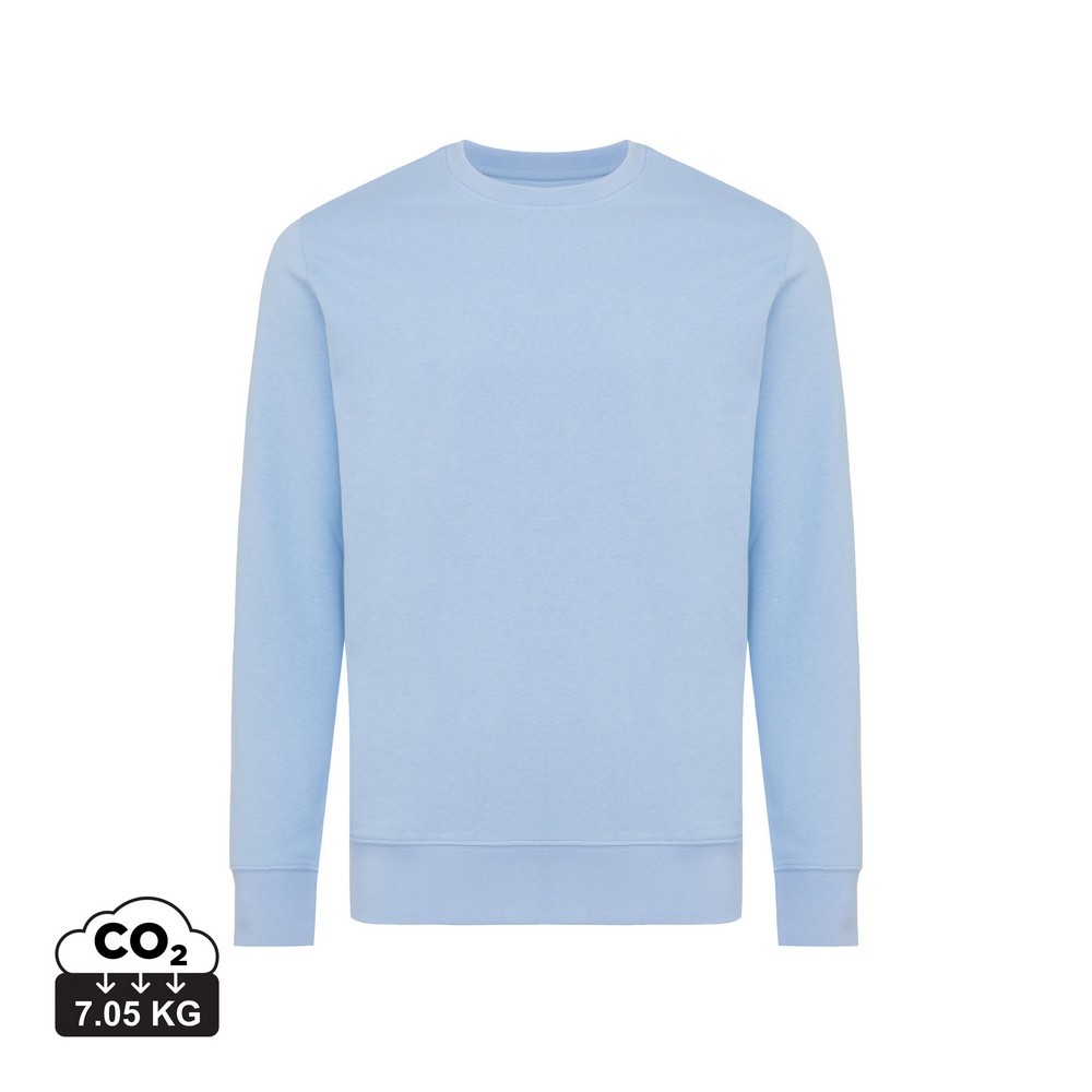 Lekki sweter Iqoniq Etosha, bawełna z recyklingu Niebieski T9303.022.L (3)