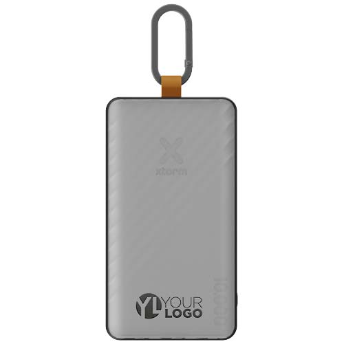 Xtorm XG2S101 Go2 powerbank solarny o pojemności 10.000 mAh i mocy 15 W ze światłem Węgiel drzewny 12447984 (1)