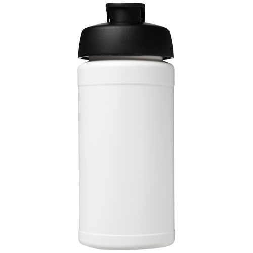 Bidon Baseline® Plus o pojemności 500 ml z wieczkiem zaciskowym Biały-Czarny 21006800 (2)