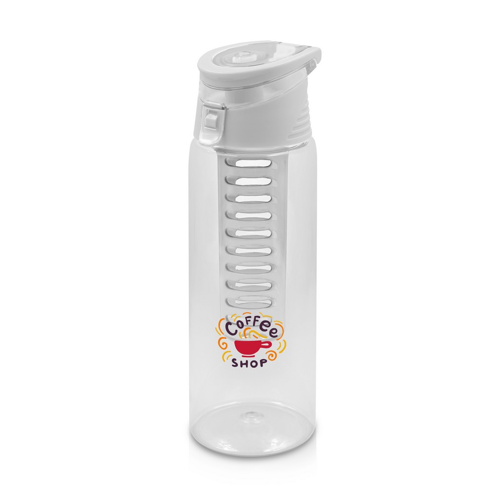 Butelka sportowa z Tritanu 700 ml Air Gifts | Lizzie Biały V1388-02 