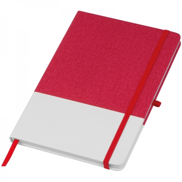 Gadżet reklamowy - Notes A5 w dwukolorowej oprawie BARDOLINO