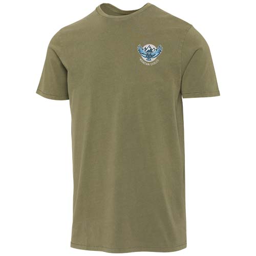 Nanaimo 160 g/m2 sprany męski T-shirt Zieleń leśna 39565910 (1)