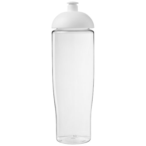 Bidon H2O Tempo® o pojemności 700 ml z wypukłym wieczkiem Przezroczysty-Biały 21004201 (2)