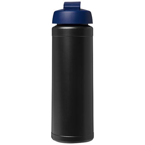 Bidon Baseline® Plus o pojemności 750 ml z wieczkiem zaciskowym Czarny-Niebieski 21007013 (3)