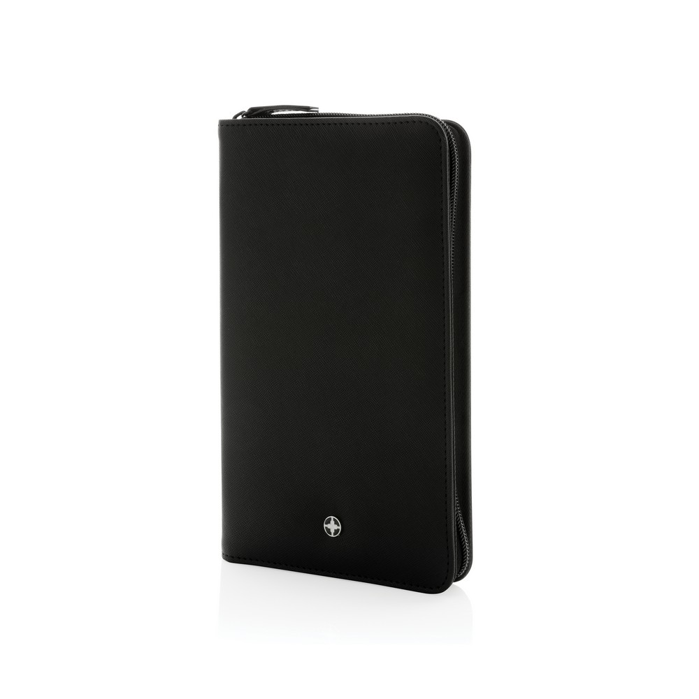 Portfel Swiss Peak Heritage RPU, ochrona RFID Czarny P820.341 