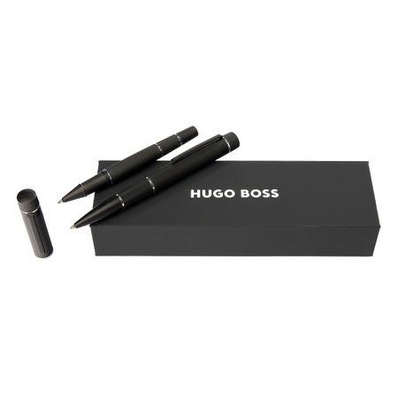 Gadżet reklamowy - Zestaw upominkowy Hugo Boss pióro kulkowe i długopis - HSF4854D + HSF4855D