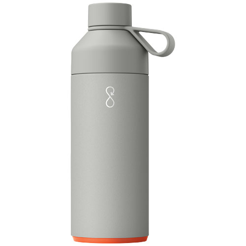 Big Ocean Bottle izolowany próżniowo bidon na wodę o pojemności 1000 ml Kamienny szary 10075391 (2)