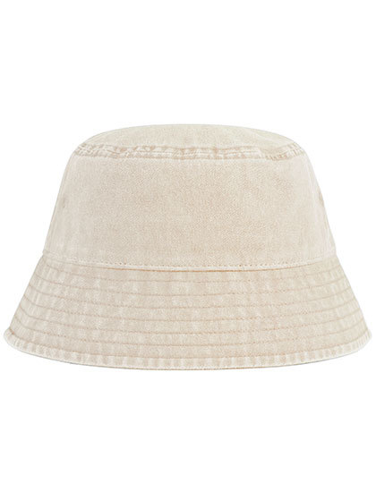 Kapelusz Bucket Bawełniany Vintage Ochrona UV Vintage Sand CB688B-1409342 