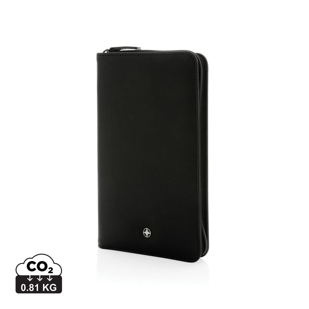 Portfel Swiss Peak Heritage RPU, ochrona RFID Czarny P820.341 (9)