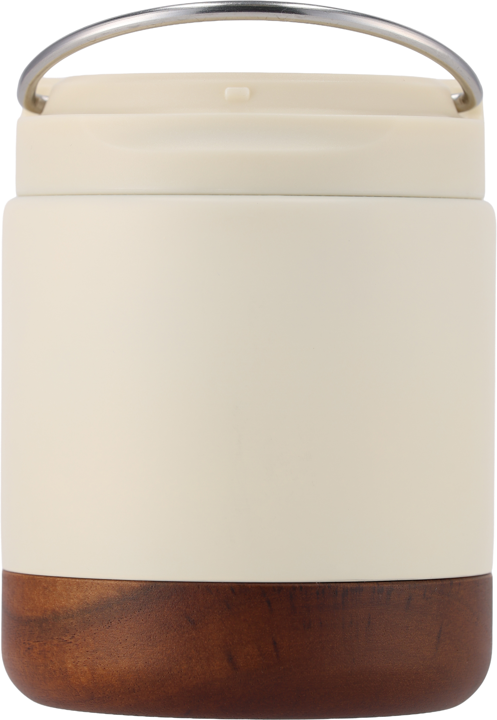 Lunch box termiczny stalowy z recyklingu PORTO CERVO MoLu 400 ml Biały 398306 (2)