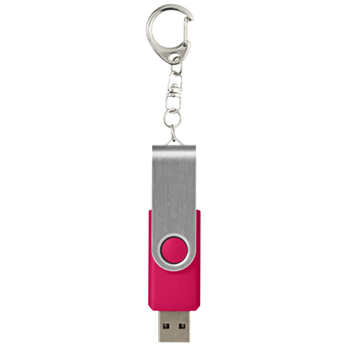 Rotate pendrive wyposażony w interfejs USB 3.0 z łańcuchem do kluczy Magenta 1Z50741K (2)