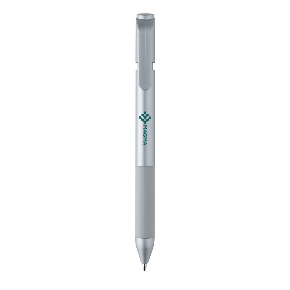Długopis przekręcany TwistLock, RABS Srebrny P611.182 (5)