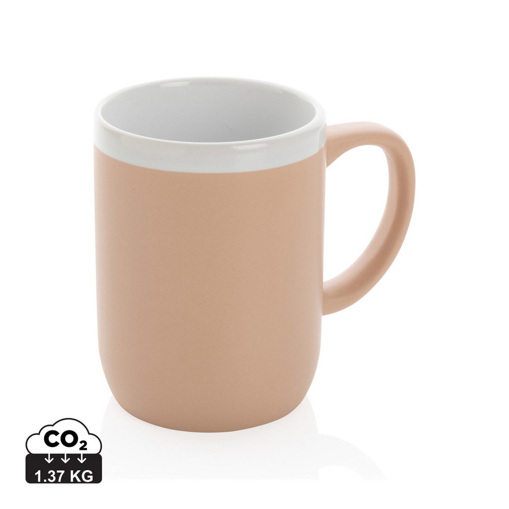 Kubek ceramiczny 300 ml Brązowy P434.099 (7)