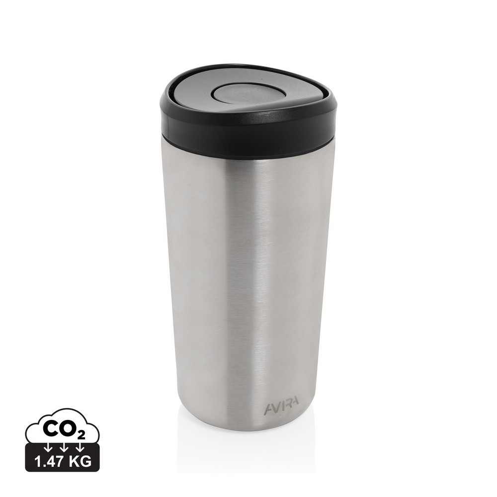Kubek termiczny 400 ml Avira Alix Srebrny P438.1002 (12)