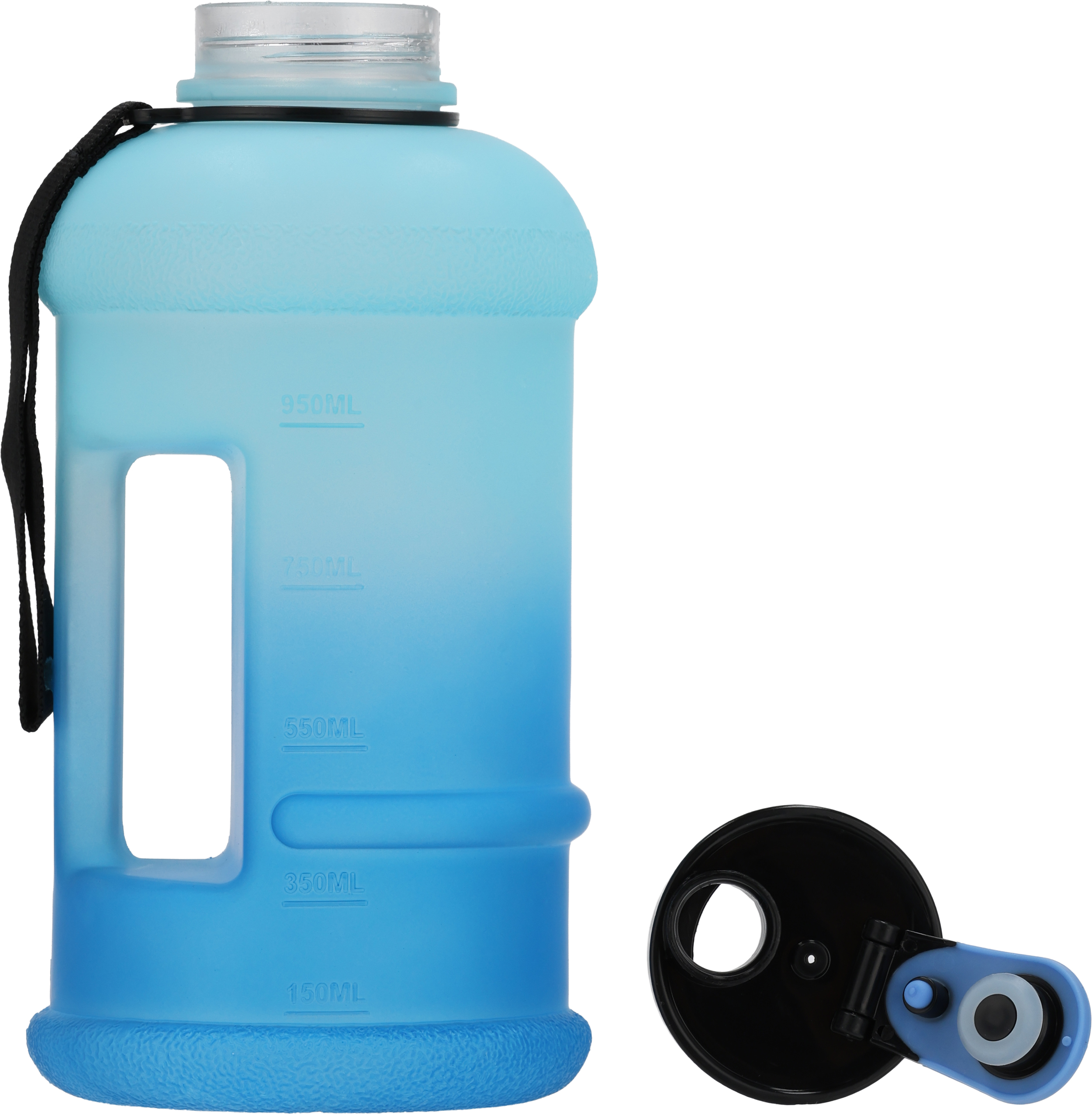Butelka z tritanu soft touch GAINESVILLE 1300 ml Niebieski 535104 (6)