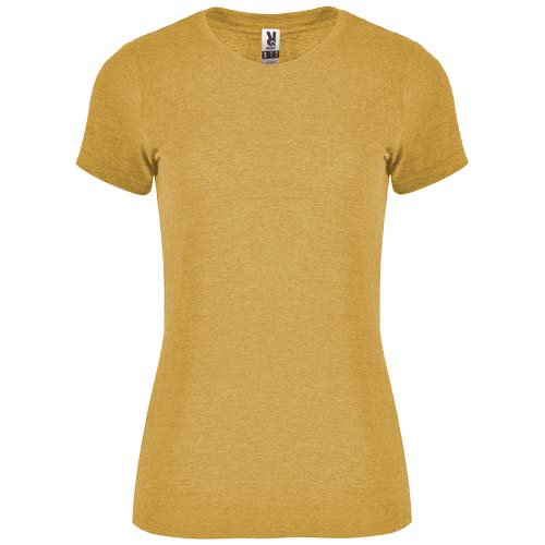 Fox koszulka damska z krótkim rękawem Heather Mustard R66613H3 