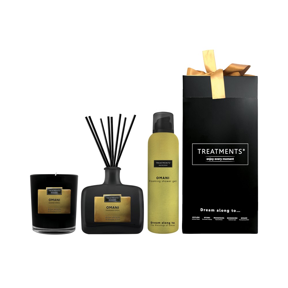 Zestaw prezentowy Home & Body DeLuxe TREATMENTS żółty VTR05-08 (2)