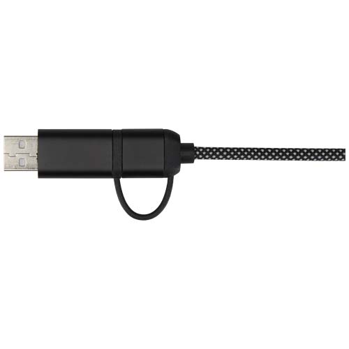 SMART 65 W, magnetyczny kabel ładujący 5 w 1, długość 100 cm, certyfikowany zgodnie ze standardem RCS  Czarny 12449590 (3)