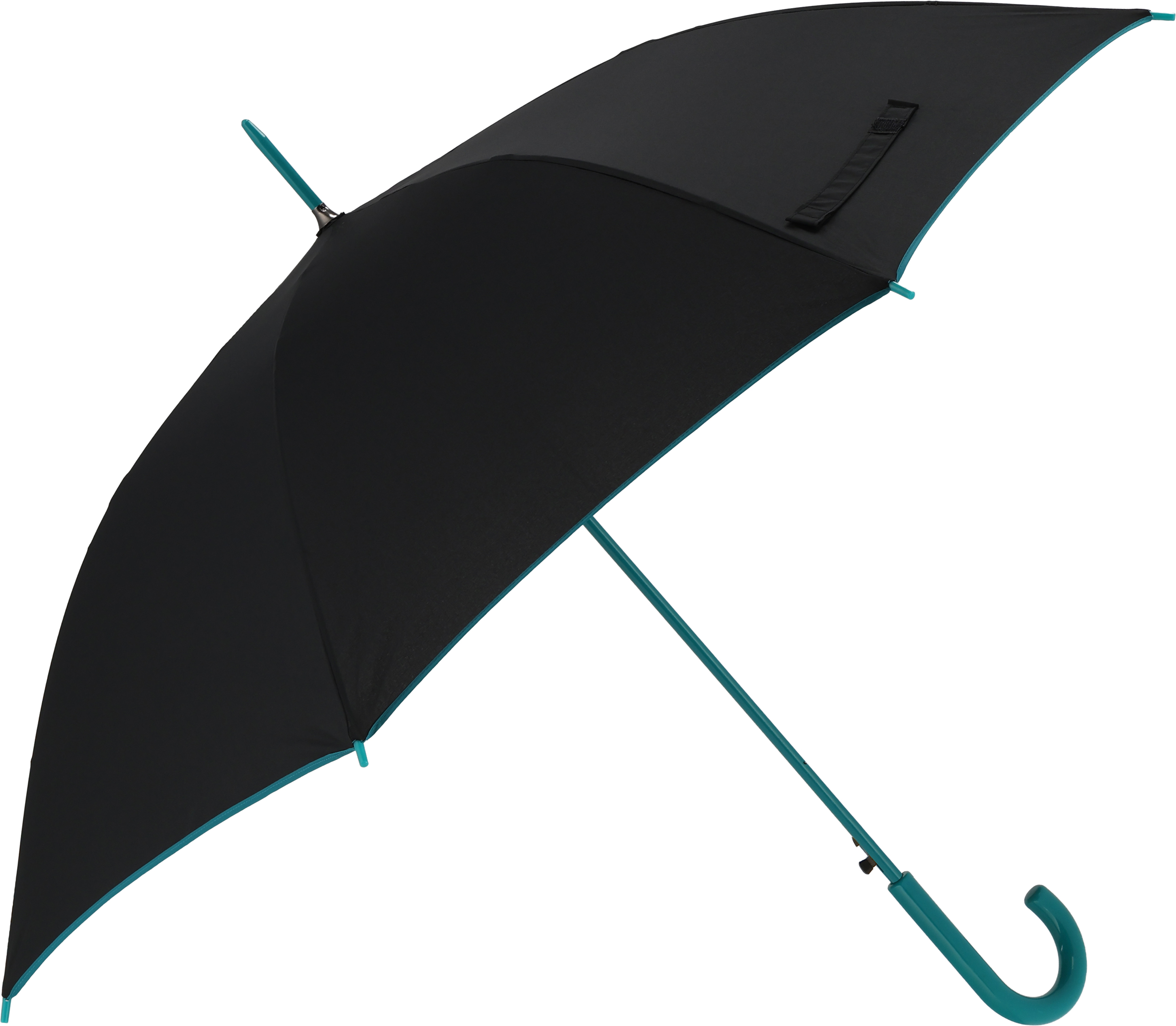 Parasol automatyczny Ø107 cm PARIS Turkusowy 347214 (1)