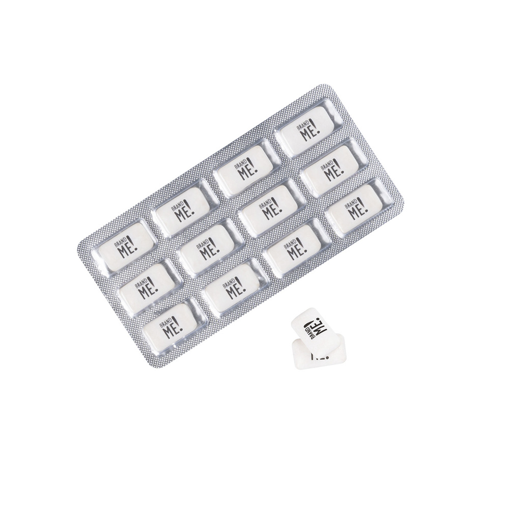 Gumy do żucia w blistrze 12 szt. Brand Me! Mints Wielokolorwy S0714 (3)