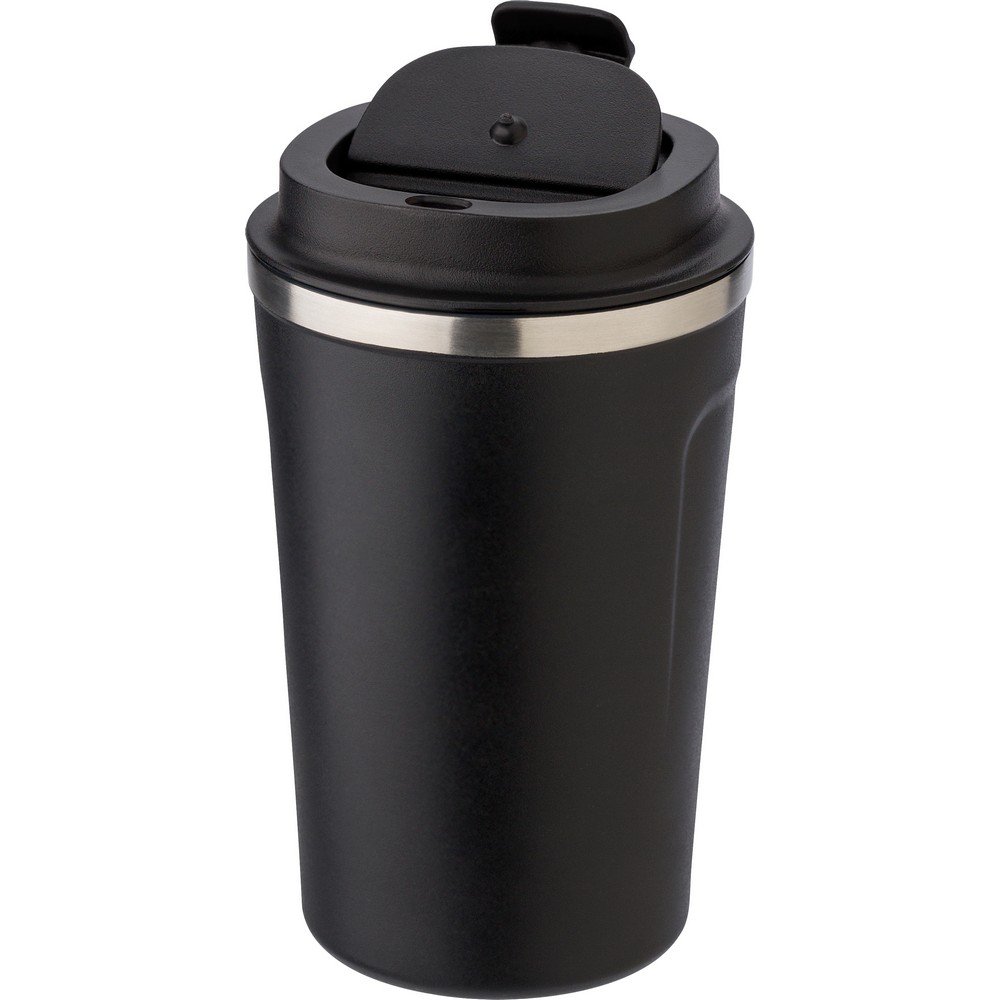 Kubek termiczny 380 ml Czarny V4863-03 (3)