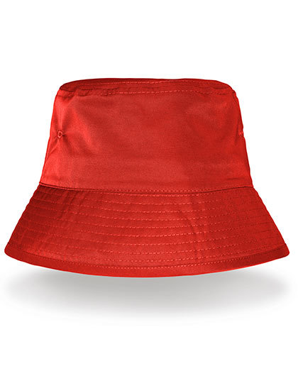 Kapelusz Rybacki Poliester z Recyklingu Red RT986-998015 