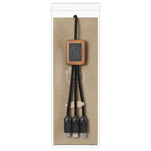 Kabel bambusowy 3 w 1 SCX.design C29 Drewniany 2PX05571 (2)