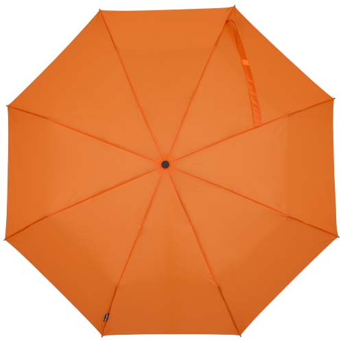 Renee – składany parasol 23 cale wyposażony w funkcję automatycznego otwierania i zamykania Pomarańczowy 13015931 (2)