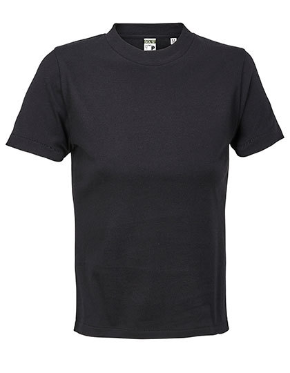 Koszulka Damska Krotka Dopasowana Bawełna Organiczna Deep Black L04811-996334 