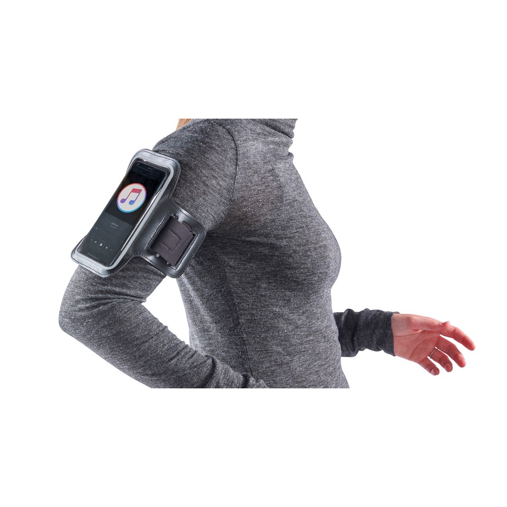 Opaska na ramię, etui na telefon Czarny V7336-03 (6)